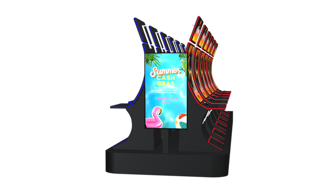 55" Gaming End Bank Display