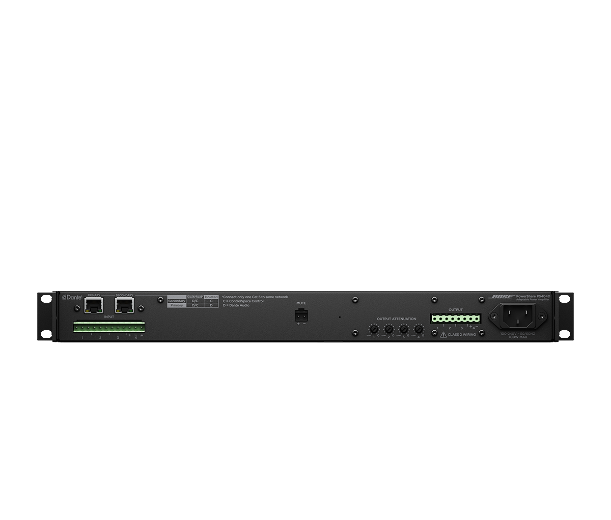 Bose PowerShare PS404D Adaptable Power Amplifier