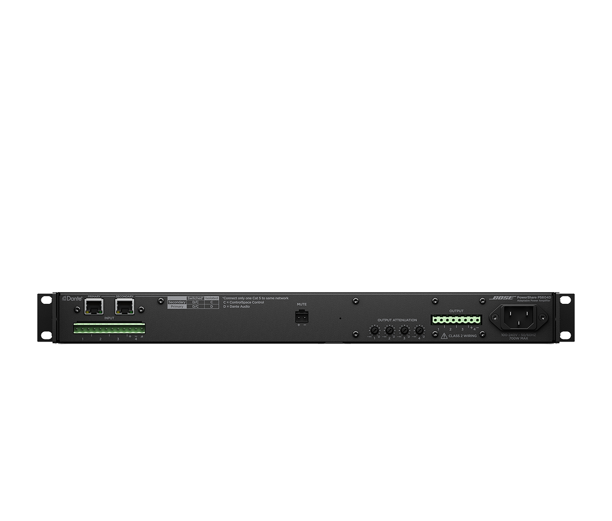 Bose PowerShare PS604D Adaptable Power Amplifier