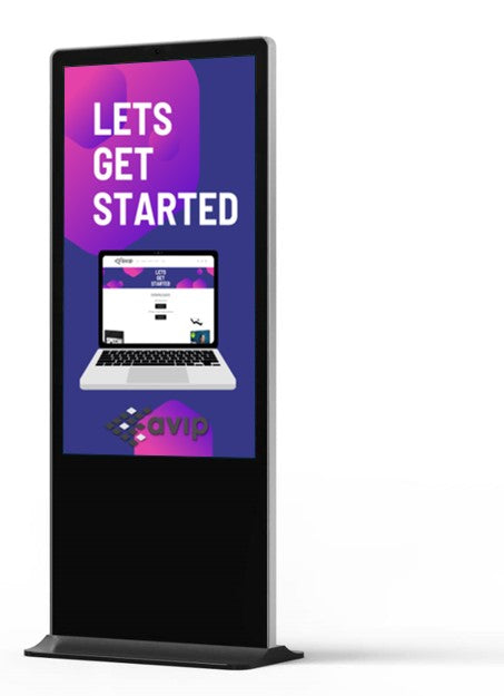 55" Floor Standing Digital Signage Display